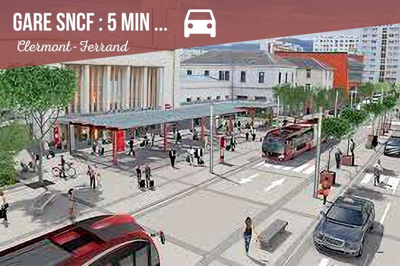 #Le Cocon Des Volcans#Parking Prive/Montferrand Клермон-Ферран Екстер'єр фото